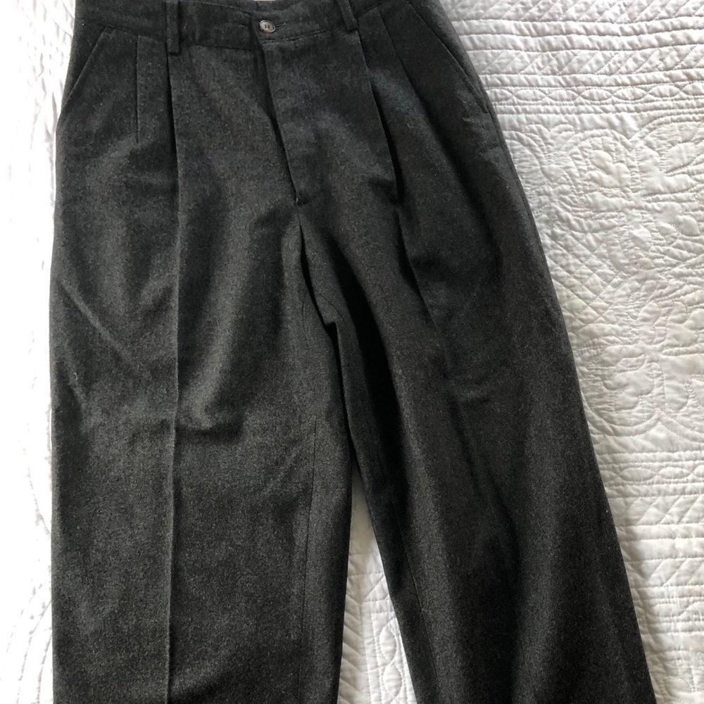 Vintage Benetton Wool Pleated Pants